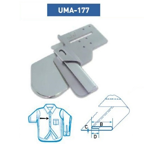Приспособление UMA-177-A 25-10 мм L фото